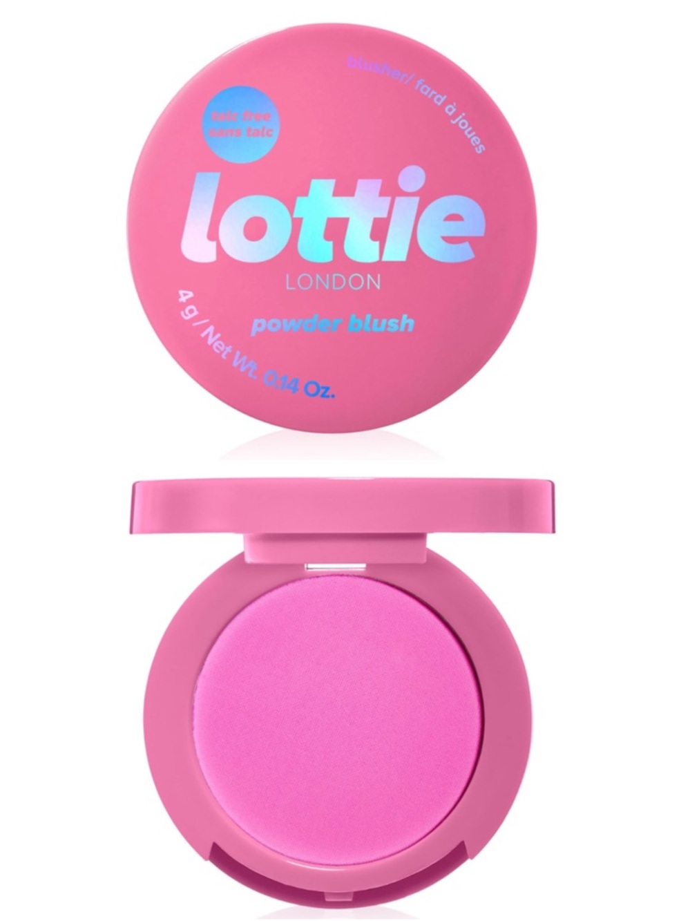 🆕UO: LOTTIE LONDON: Rosy Powder Blush in Pink- FULL SIZE